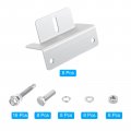 Uxcell Set Of 8 Solar Panel Z Bracket Mount Aluminum Mounting Brackets Lightweight Kit For Rv Roof Trailers Yachts And Wall