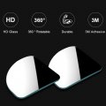 Gift2u Blind Spot Mirror Fan Shape Hd Glass Rear View Convex 360a Adjustment Wide Angle Side Blindless Without Housing 1 Pair