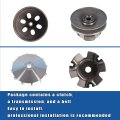 Kart Clutch Kit And Variator 842 Belt Replacement For Gy6 150cc 4-stroke Engine Go Scooter Atv
