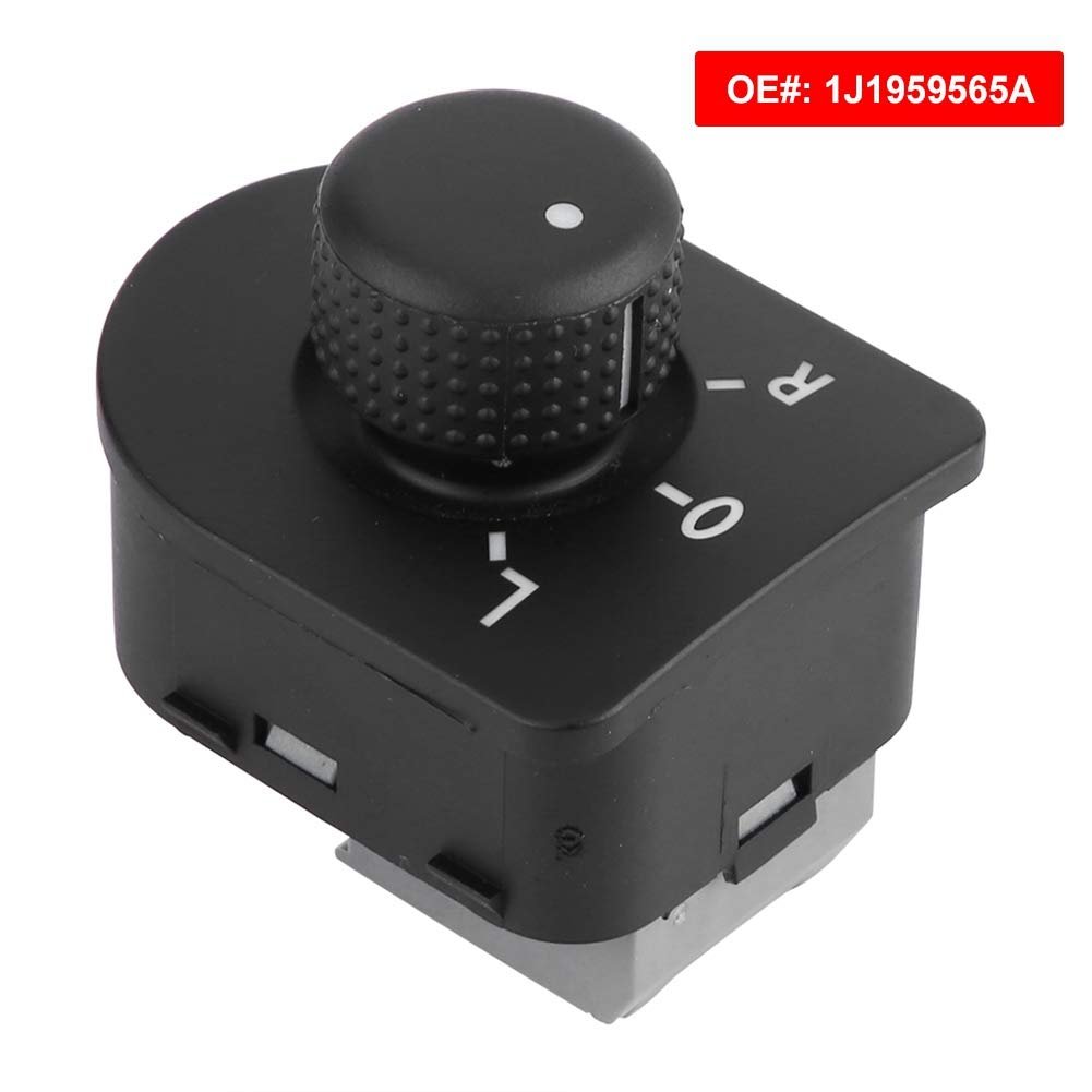 Power Mirror Switch Side Control Knob Button For 98-06 1j1959565a