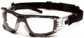 Pyramex Safety Fyxate Glasses Clear H2max Anti-fog Lens With Foam Padding 