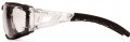 Pyramex Safety Fyxate Glasses Clear H2max Anti-fog Lens With Foam Padding