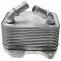 A-premium Engine Oil Cooler Compatible With Volkswagen Atlas 2018-2019 Cc 2012-2016 Passat 2012-2018 Touareg 2013-2017 V6 3 6l