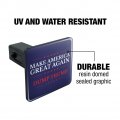 Dump Trump Make America Great Again Tow Trailer Hitch Cover Plug Insert