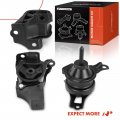 A-premium 3pcs Engine Motor Mount Kit Compatible With Honda Accord 1998 1999 2000 2001 2002 2 3l Manual Transmission Only