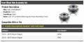 Front Wheel Hub Bearing Assembly Set Of 2 Compatible With 2014-2019 Nissan Rogue Awd Fwd