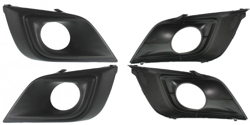 Fog Light Lamp Assembly For Murano 2015 Driver And Passenger Side Pair With H11 Halogen Bulbs Front Bumper Covers Harness