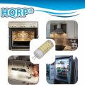 Hqrp 4-pack G4 Bi-pin 52 Leds Light Bulb Smd 2835 Cool White For Microwave Oven Puck Refrigerator Under-cabinets Reading