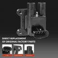 A-premium Set Of 8 Blue Round Ignition Coil Pack And Iridium Spark Plugs Compatible With Chevrolet Silverado Gmc Sierra 1500