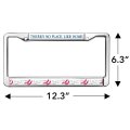 Wizard Of Oz No Place Like Home Full Size Standard License Plate Metal Frame