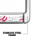 Wizard Of Oz No Place Like Home Full Size Standard License Plate Metal Frame
