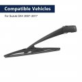X Autohaux Car Rear Windshield Wiper Blade Arm Set For Suzuki Sx4 2007-2017 10 Inch 255mm