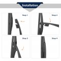 X Autohaux Car Rear Windshield Wiper Blade Arm Set For Suzuki Sx4 2007-2017 10 Inch 255mm