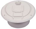 Jr Products S-23-14-a Colonial White Economy Round Electric Cable Hatch 
