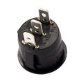 Uxcell 10pcs Ac250v 10a 125v 12a 3 Pins Spdt Toggle On Off 2 Position I O Round Button Boat Rocker Switch
