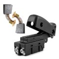 Trigger Power Switch And Carbon Brush Set For Dw712 Dw715 Dw716 Dw717 Dw718 Dws780 Miter Saws Easy Installation Repair Kit 