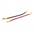 Uxcell 10pcs Red Black 24cm Length Battery Wire Power Transfer Cable For Car