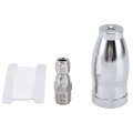 Pressure Washer Nozzle 360 Rotating Turbo Spray Tip With Quick Connect For Garage Boat Equipment 