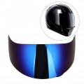 Helmet Lens Visor Qiilu Motorcycle Shield Full Face Windshield Replacement Fit For Agv K3sv K5 Blue