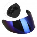 Helmet Lens Visor Qiilu Motorcycle Shield Full Face Windshield Replacement Fit For Agv K3sv K5 Blue
