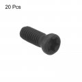 Uxcell 20pcs M3x10mm Torx Screws With Wrench For Replaces Carbide Insert Cnc Lathe Tool 12 9 Grade Alloy Steel Black
