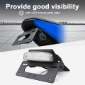 Fender Eliminator Kit For Gsx 8r 2024 To 2026 And 8s 2023 License Plate Holder With Led Tail Light Clear Lens Aluminum