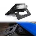 Fender Eliminator Kit For Gsx 8r 2024 To 2026 And 8s 2023 License Plate Holder With Led Tail Light Clear Lens Aluminum 