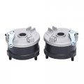 Front Left Right Brake Drum Wheel Hub 2pcs Hub Assembly For 70cc 110cc Atv Quad Go Kart Taotao Kazuma 3 Lug 2-pack 