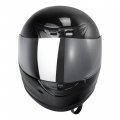 Tcmt Gloss Black Dot Flip Up Full Face Street Dirt Bike Atv Off-road Motorcycle Motocross Helmet With Open Sun Shield