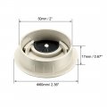 Uxcell Cable Hole Cover 2 Abs Desk Grommet For Wire Organizer 15 Pcs Silver Tone