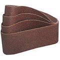 Aluminum Sand Belt 4x24 In 50 Grit Coarse Abrasive For Heavy Sanding And Stripping With Durable Cotton Backing 