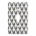 Sketchy Feathers Plastic Wall Decor Toggle Light Switch Plate Cover 