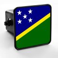 Durable Trailer Hitch Cover Flag Of Solomon Islands Islander 