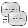 Ipick Image For Nissan Nismo Car Side Window Mesh Sun Shades Passenger Baby Children Uv Protection 2 Pack
