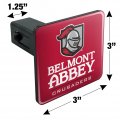 Belmont Abbey College Crusaders Logo Tow Trailer Hitch Cover Plug Insert 1 25 In Receiver Heavy Duty Abs Plastic Modern Style