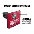 Belmont Abbey College Crusaders Logo Tow Trailer Hitch Cover Plug Insert 1 25 In Receiver Heavy Duty Abs Plastic Modern Style