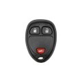 Keyless Remote Case For Chevy Express 4500 2011 To 2018 3 Button Plastic Shell Black Replacement 15100811 15777636
