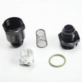 An10 -10an Aluminium Non Return One Way Check Valve Fuel Efi Fitting Adapter Black