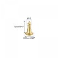 Wood Screws M3 5 X 12mm Slotted Round Head Brass Self-tapping Screw 50 Pcs