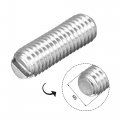 Uxcell Slotted Set Grub Screws M5 M6 Metric 304 Stainless Steel Flat Point Assortment Kit 1set 100pcs