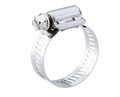 Pack Of 20 Breeze Power-seal Stainless Steel Hose Clamp Worm-drive Sae Size 1-9 16 Inch To-1 2 Diameter Range 1 2 Band Width 