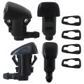 4 Pack 68260443aa Wiper Washer Nozzles For 2005 2023 Jeep Grand Cherokee Wk Wk2 Wl Windshield Fluid Jet Nozzle 55372143ab