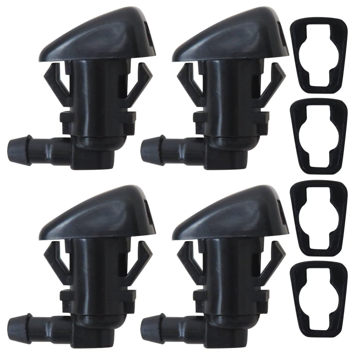 4 Pack 68260443aa Wiper Washer Nozzles For 2005 2023 Jeep Grand Cherokee Wk Wk2 Wl Windshield Fluid Jet Nozzle 55372143ab