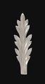 Bp Lamp Steel Leaf 4 3 Ht 