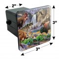 Yellowstone National Park Wyoming Montana Idaho Animals Wolf Bear Fox Bison Tow Trailer Hitch Cover Plug Insert