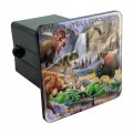 Yellowstone National Park Wyoming Montana Idaho Animals Wolf Bear Fox Bison Tow Trailer Hitch Cover Plug Insert