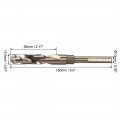Uxcell Reduced Shank Twist Drill Bits 15 5mm High Speed Steel 6542 With 10mm For Stainless Alloy Metal Plastic Wood
