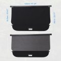 Uxcell Retractable Cargo Cover For Subaru Crosstrek 2023 Waterproof Non Slip Suv Rear Trunk Shielding Shade Black