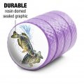 Crappie Fishing 7 Valve Stem Caps For Tire Rim Wheel Aluminum Purple