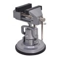 Vacuum Base Vise Portable Bench Clamp With 3 15 In Jaw Width Multi Angle Pivot And 360 Degrees Rotation For Smooth Work